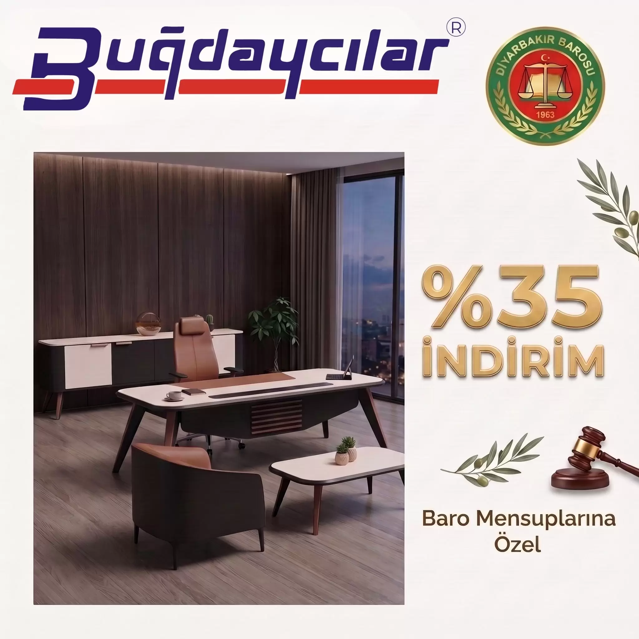 Baro Üyelerine Özel %35 İndirimli Ofis Mobilyaları